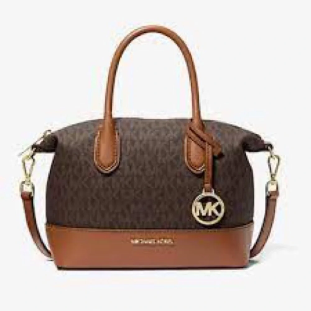 MICHAEL KORS Hyde Small Logo Satchel - Picture 6 of 6